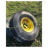(2) Implement Tires & Wheels, 11.00-16SL