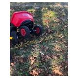 Poly spreader w/ extra cart & parts