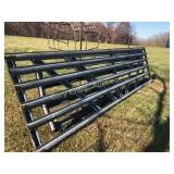 (2) Galvanized Gates, 14