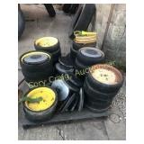 Pallet of Pressed Wheel Gauges