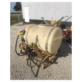 Yellow Devil Sprayer, 3 pt., 100 gal.