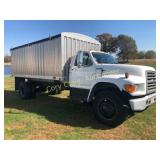 1996 Ford FSeries LPG Grain Truck, w/ Kann 16