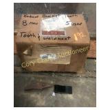 Bobcat Bucket Teeth, (8) New & (5) Used,