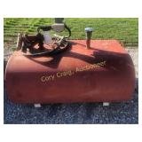 Fuel tank w/ electric pump, 250-300 gallon,