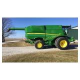 2012 John Deere S670 Combine,4WD,