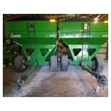 Parker 505 Gravity Wagon, Tarp, Brakes,