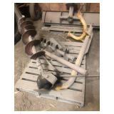 Ottawa Post hole digger, 3pt., w/ (2) augers,