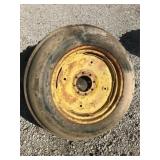 (1) 9.5/24 tire & 8 bolt rim single rib off a