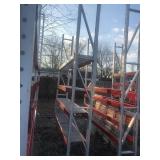 Quality Pallet Racking, 4 shelf, 18"w x 9