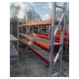 Quality Pallet Racking, 2 shelf, 40"w x 12