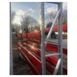 Quality Pallet Racking, 3 shelf, 18"w x 12