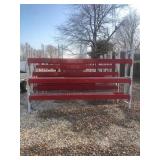 Quality Pallet Racking, 3 shelf, 18"w x 12