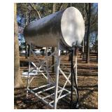 Fuel Tank, 250 gal., overhead w/ stand,