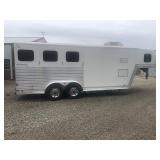 2001 Kiefer Built Genesis X-3, Horse Trailer,
