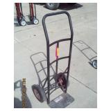 300 series flow back hand truck grey