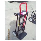 Mini CHT hand truck Red handle black frames