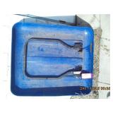 Blue tractor canopy / sun shade