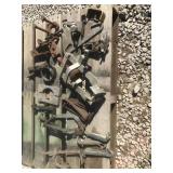 Assortment of gear pullers