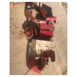 IH tool boxes, steps, top link & PTO covers