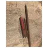 Points for making bale spears