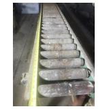 Roller Conveyor on stand w/ casters