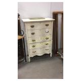 White Antique Chest of Drawers (5)