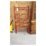 Infant Red Bed Metal