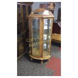 4 Glass Shelf  Curio Cabinet Lighted