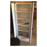 2 Door metal white cabinet