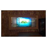 Lighted moving picture with sound