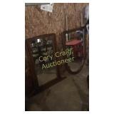 Rectangular and arch mirror