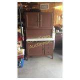 ANTIQUE Hoosier cabinet
