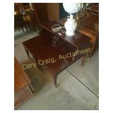 (2) Cherry end tables
