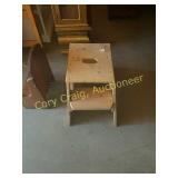Hand made steep stool