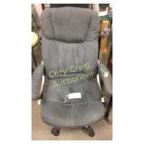 2 Office Chairs Blue & Black