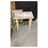 Marble top table