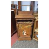 Kitchen Cabinet with Towel Bar