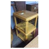 2 Square End Tables