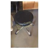 2 Large Black Stools (one new in the box )