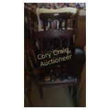 (2) ANTIQUE fold up chairs