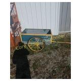 Hand made yard cart