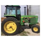 1985 JOHN DEERE 4450, 2WD, CAB, 3PT. PTO, 2 REMOTE