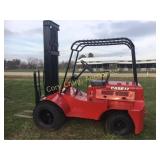 Clark 6000# Fork Lift, gas, dual front tires