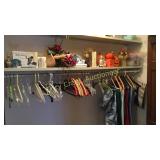 Contents of closet