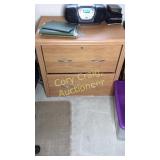 2 Drawer file cabinet