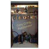 Contents of closet