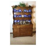 Ethan Allen Hard Rock Maple Hutch, Excellent