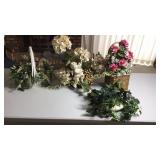 Artificial flowers and holders