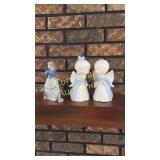 3 PORCELAIN pcs one is broke