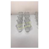 (8) America Fostoria Low Water Goblets